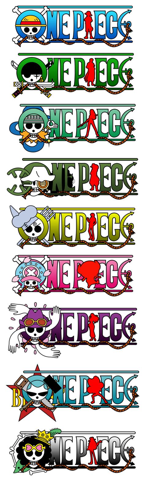 One Piece Logo Straw Hats Crew Y Post Timeskip By Mcmgcls On