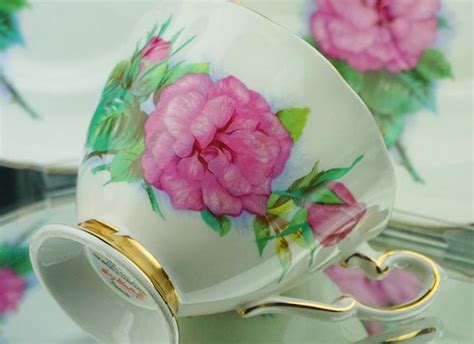 Paragon Prelude Harry Wheatcroft Roses Tea Cup Saucer Tea Cups