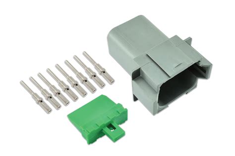 Deutsch 8 Pin Receptacle Connector Kit 10 Pieces Part No 37508