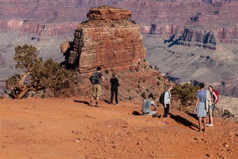Grand Canyon South Kaibab Trail 2014 Dia Faszination Natur Usa