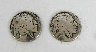 All the products on this page are made by mission barns. Buffalo and Indian Head Nickel cuff links