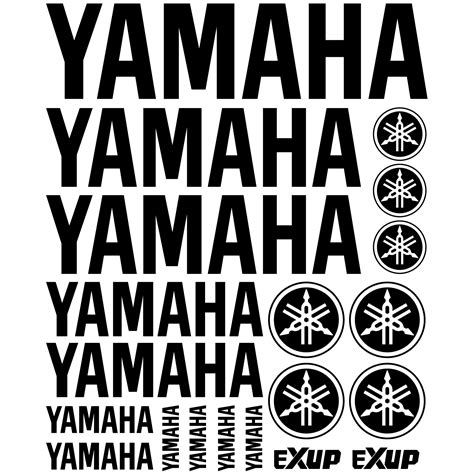 Wallstickers Folies Yamaha Decal Stickers Kit