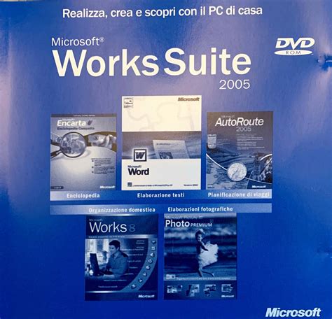 Microsoft Works Suite 2005 Ita Microsoft Free Download Borrow And
