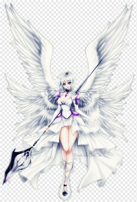 Anime Drawings Of Angels