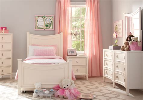 Shop bedroom sets from nebraska furniture mart. Jaclyn Place Ivory (off-white) 5 Pc Twin Panel Bedroom