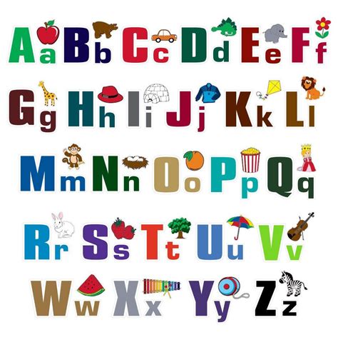 Alphabet Letters From A To Z