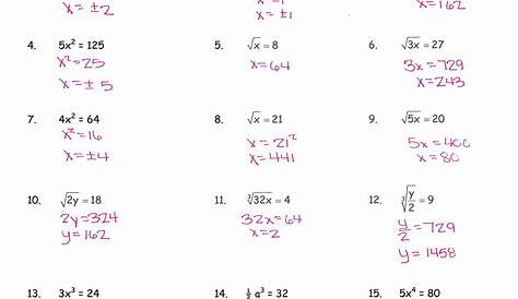 simplifying expressions with exponents worksheets