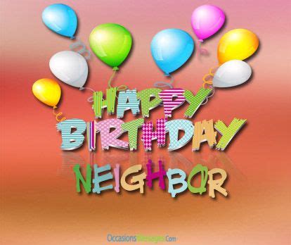 Best 60 Birthday Wishes Messages For Neighbor Happy Birthday