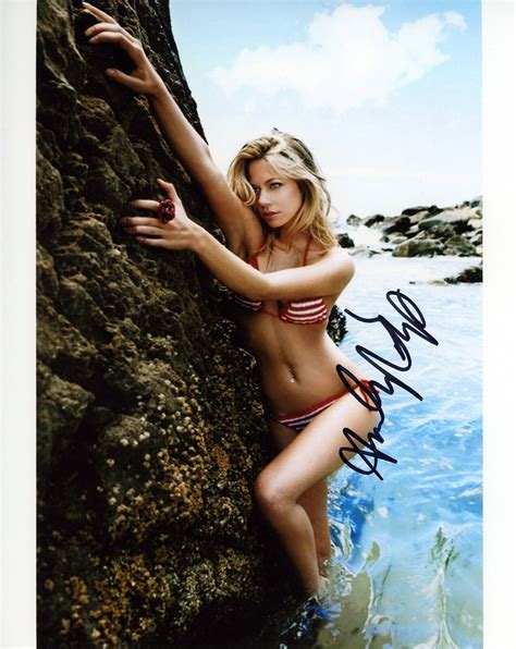 Sexy Analeigh Tipton Signed 8x10 Crazy Stupid Love Bikini Exact Proof