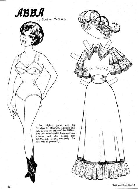 We've included crafts, game ideas, and other printable coloring pages to help you prepare and teach this important truth from god's word. ABBA, An Original Paper Doll by Carolyn Maggard, 1979 ...