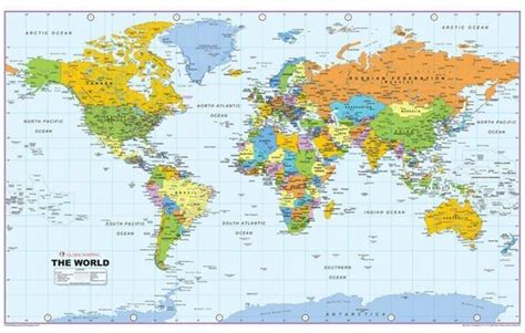 This digital map can be bought is various resolution and formats such as jpeg, ai, eps and. world map hd, world map printable, world map 4k | World geography map, World map wallpaper ...
