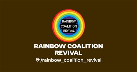 Rainbow Coalition Revival Instagram Linktree