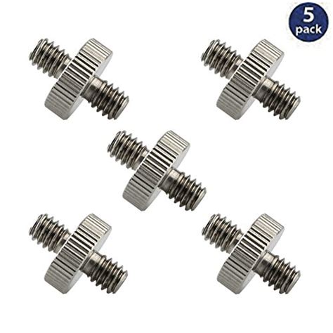 Standard 14 20 Male To 14 20 Male Threaded Tripod Screw Adapter