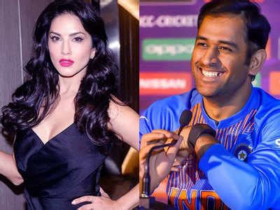 Sunny Leone Has The Sweetest Reason Why Ms Dhoni Is Her Favourite