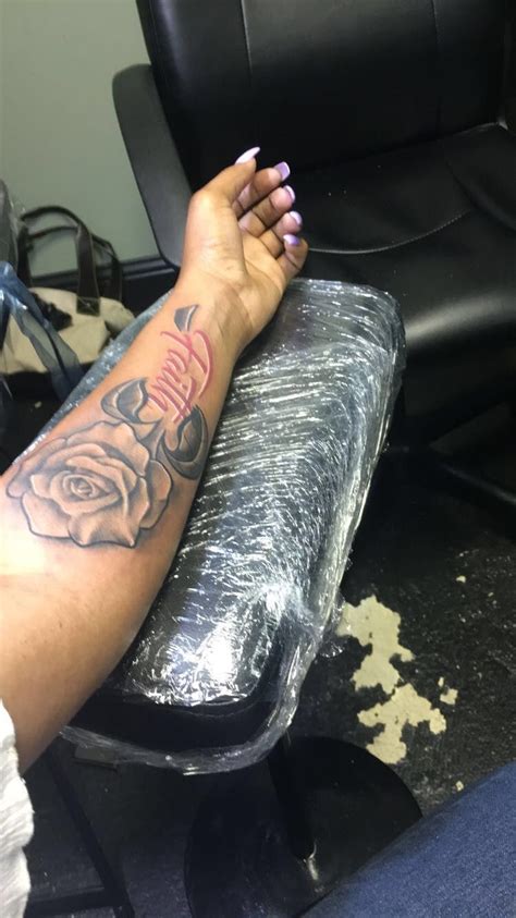 Tattoos Pin Kjvougee ‘ 🥀 Forearm Tattoo Women Black Girls With