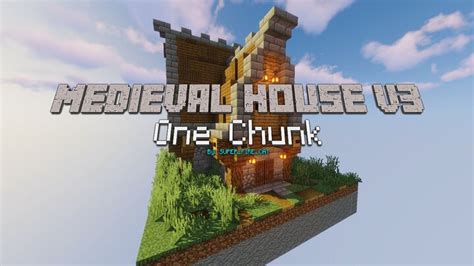 Medieval House One Chunk V3 1152 Minecraft Map