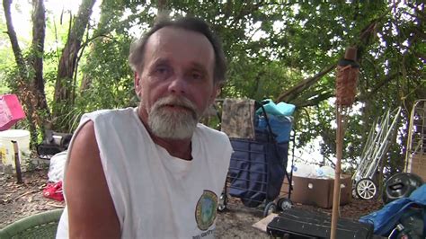 Homeless Man Lives In The Woods After Losing His Job YouTube