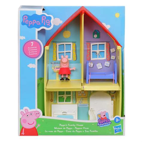 Peppa Pig La Casa De Peppa Pig Incluye Set Figura Y 6 Accesorios A