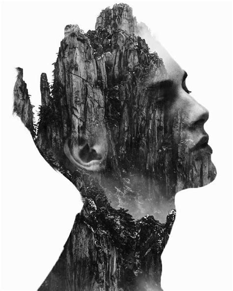 Double Exposure Portraits Where I Merge Two Worlds Into