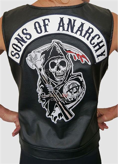Sons Of Anarchy Women Vest Women Vest With Patches Women Leather