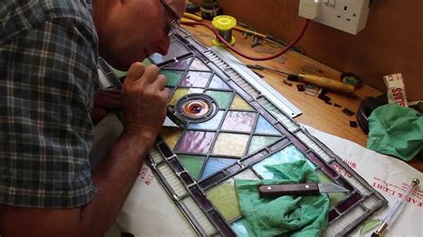 How To Restore A Stained Glass Window Youtube