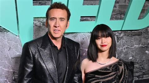 Nicolas Cage 59 Brings 5th Wife 27 To Premiere All About Their