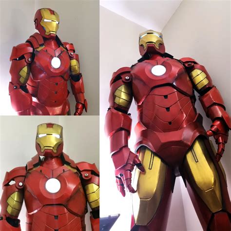 Some Newer Shots Of The Ironman Cosplay Build Using Evafoam And