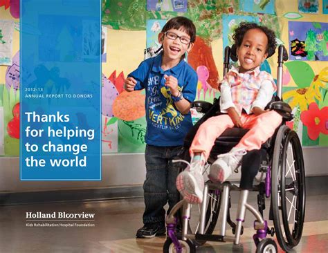 Holland Bloorview Kids Rehabilitation Hospital Foundations Annual