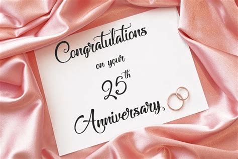 25th Wedding Anniversary Wishes Images Quotes And Messages The