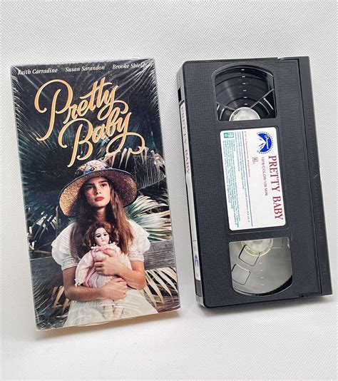 Pretty Baby Young Brooke Shields Tested 1977 Vhscase Rated R