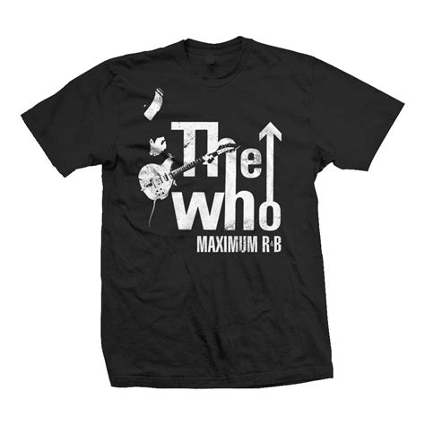 The Who Maximum Randb T Shirt The Who Official Store