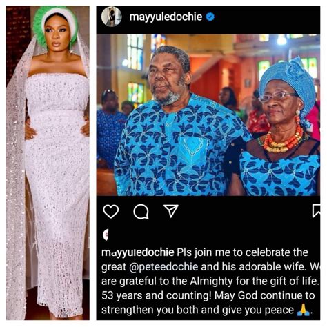 53rd Wedding Anniversary See How May Yul Edochie Celebrated Pete