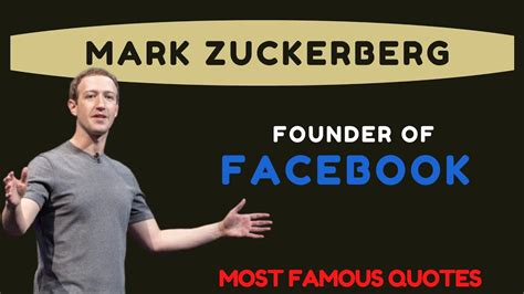 Mark Zuckerberg Best Motivation Words From Founder Facebook Youtube