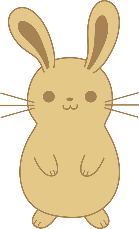 Cute Animated Bunny Pictures Cute Little Illustration Bunny Vector