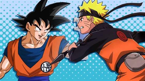 It is a crossover of the naruto: Dragon Ball x Naruto: quem leva a melhor?