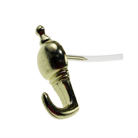 Everhang Brass Plated Small Finial Picture Hanging Push Pins 3 Pack Bunnings Australia