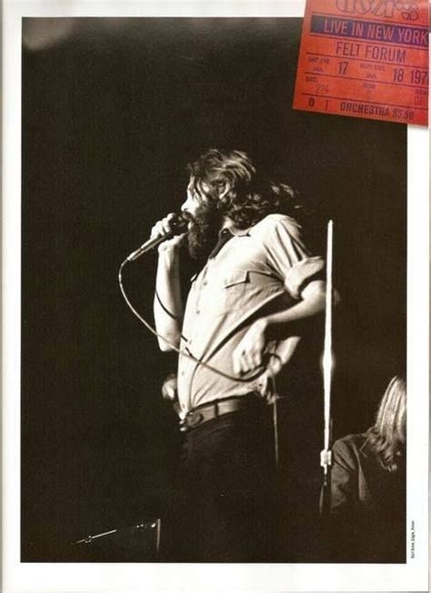 Jim Morrison On Stage What An Experience That Mustve Been For Those