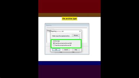 How To Use Winrar To Fix Corrupted Rar And Zip Archives Youtube