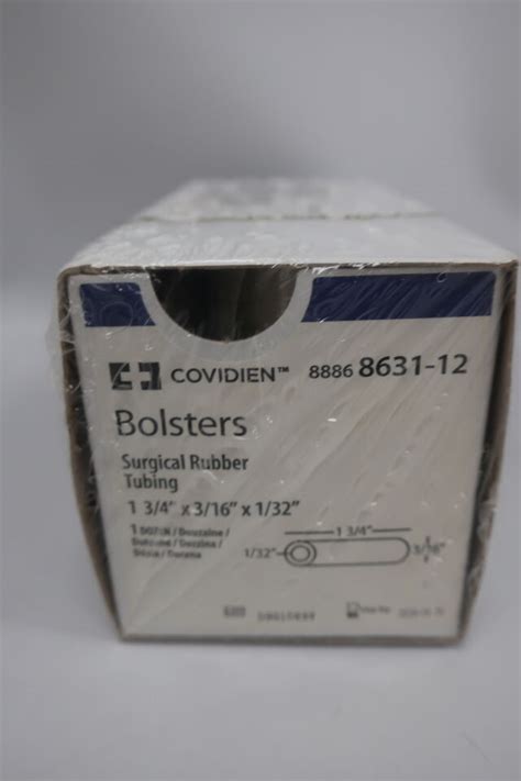 New Covidien 8631 12 Bolsters Rubber Surgical Suture Tubing 1 34 L X