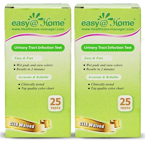 Buy Easy Home Ct Bottle Urinary Tract Infection Test Strips Uti Urine Testing Kit For