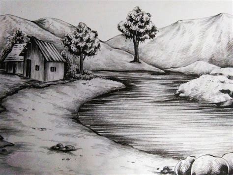 Pin By Cindy Lark Hartman On Drawing Nature Art Drawings Landscape