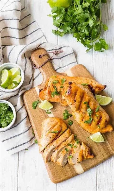 This bright marinade with slightly southeast asian flavors is a perfect soak for anything from shrimp to chicken to pork. Tequila Lime Chicken Marinade | Recipe | Lime marinade for ...