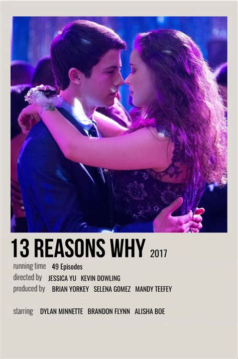 13 Reasons Why 13 Reasons Why Poster Movie Posters Minimalist 13