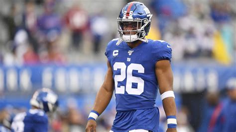 New York Giants Rb Saquon Barkley Feels His Ankle Held Up In Sundays Loss