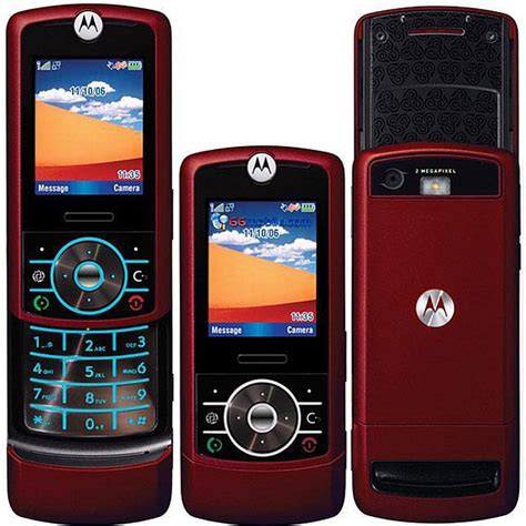 Motorola Z3 Red Rizr Gsm Unlocked Quadband Slider Phone Free Shipping