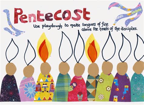 Pentecost Play Dough Mat Sunday School Kids Sunday School Lessons