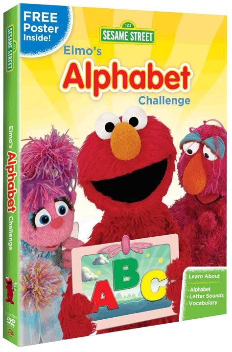 Sesame Street Elmos Alphabet Challenge On Dvd August 14 2012