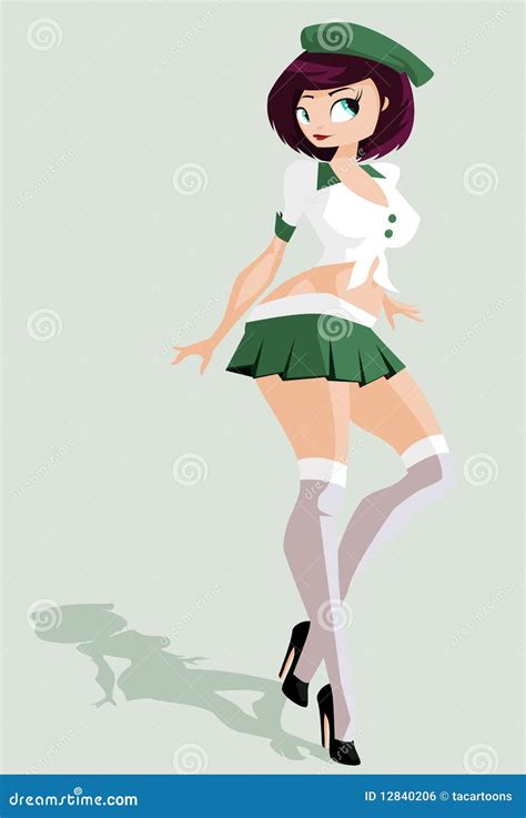 Sexy Scout Royalty Free Stock Image Image 12840206