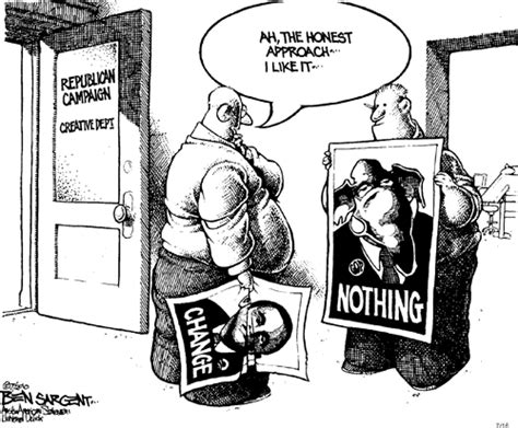 Political Irony › Republicans And The Honest Approach
