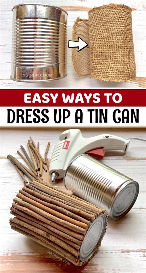 awesome ways to upcycle a tin can cheap and easy easy recycled crafts recycled tin cans